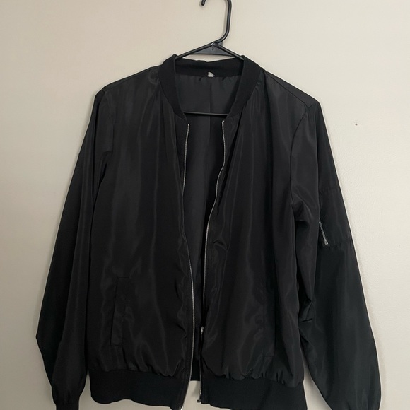Other - Men’s Classic Black Bomber Jacket